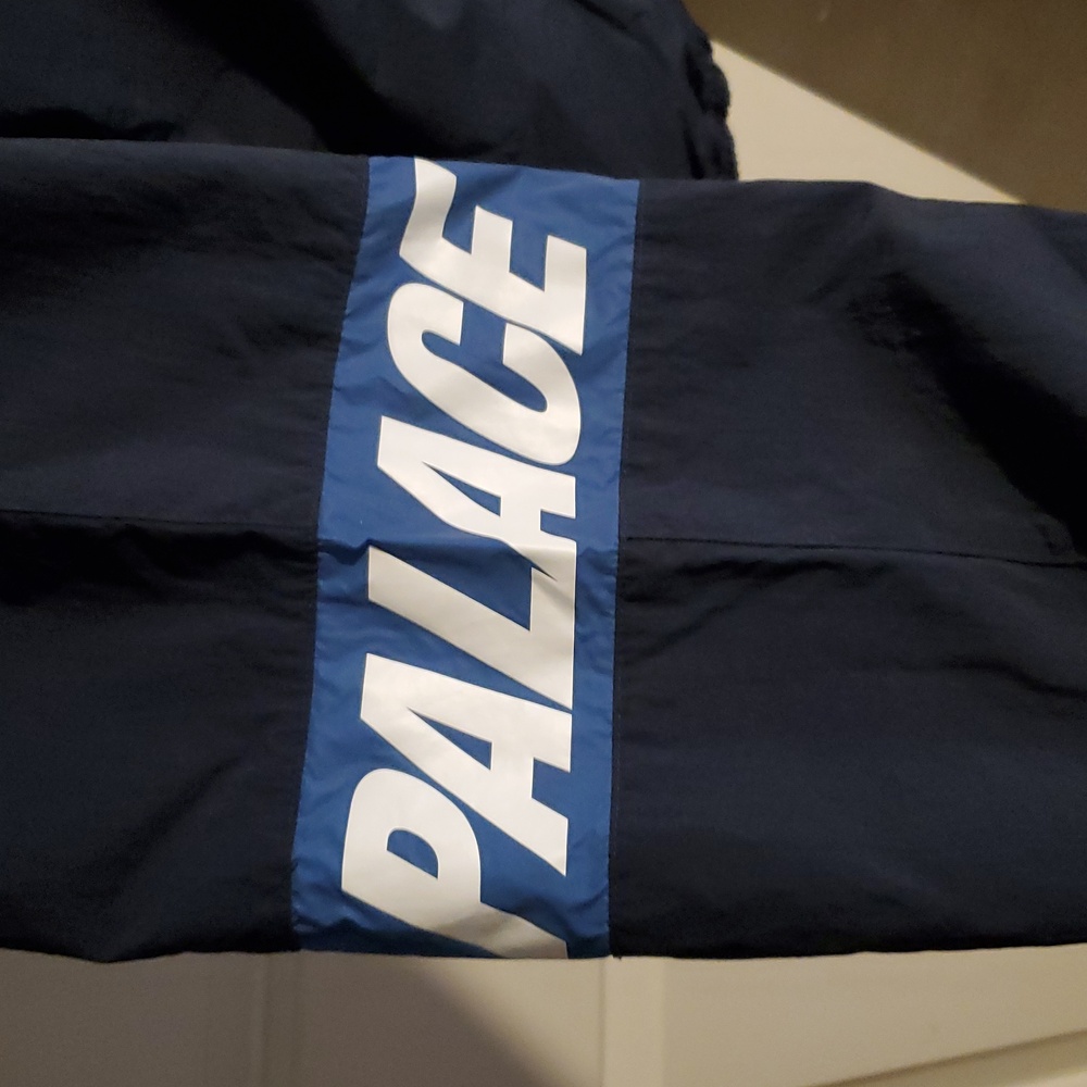 Palace PSB Shell Bottoms. Size Large. Color Navy. - Picture 3 of 6
